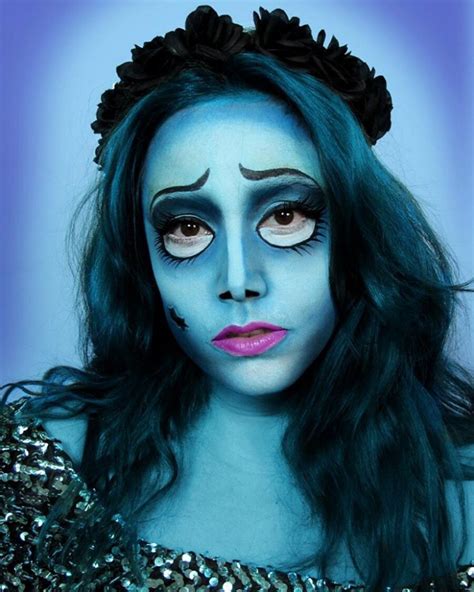 corpse bride face paint|corpse bride halloween makeup tutorial.